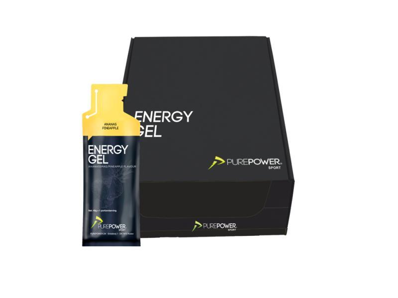 Purepower Energi Gel - Ananas - 12 x 40 g