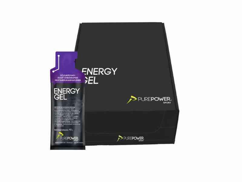 Purepower Energi Gel - Solbær - 12 x 40 g