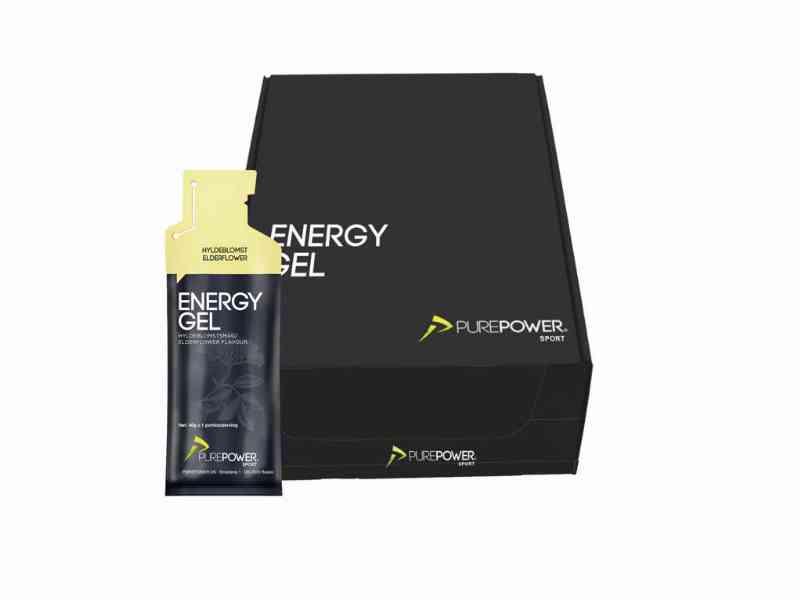 Purepower Energi Gel - Hyldeblomst - 12 x 40 g