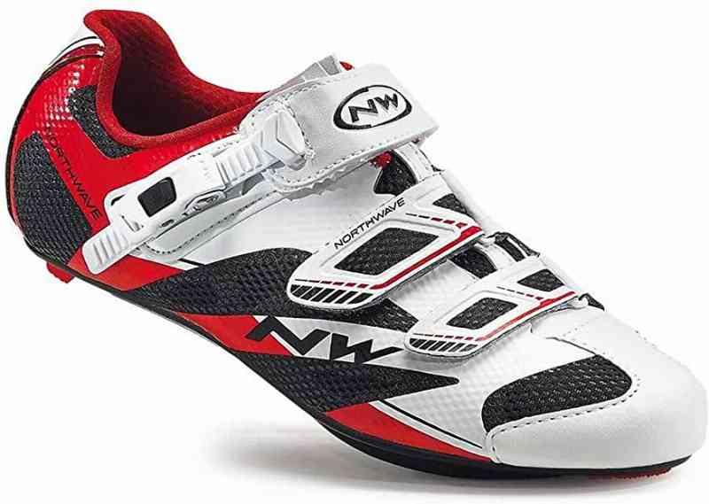 NorthWave Sonic 2 SRS Racersko - Hvid/Rød (42)