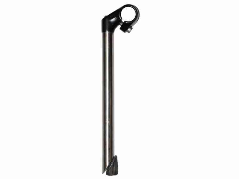 Kalloy Styrstamme 280mm Høj - Kort Fremspring, Sort Top