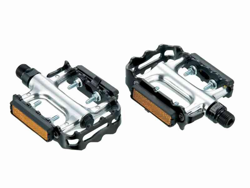 Cykelholdning - MTB Pedal VP 196 - Aluminium - Sort/sølv