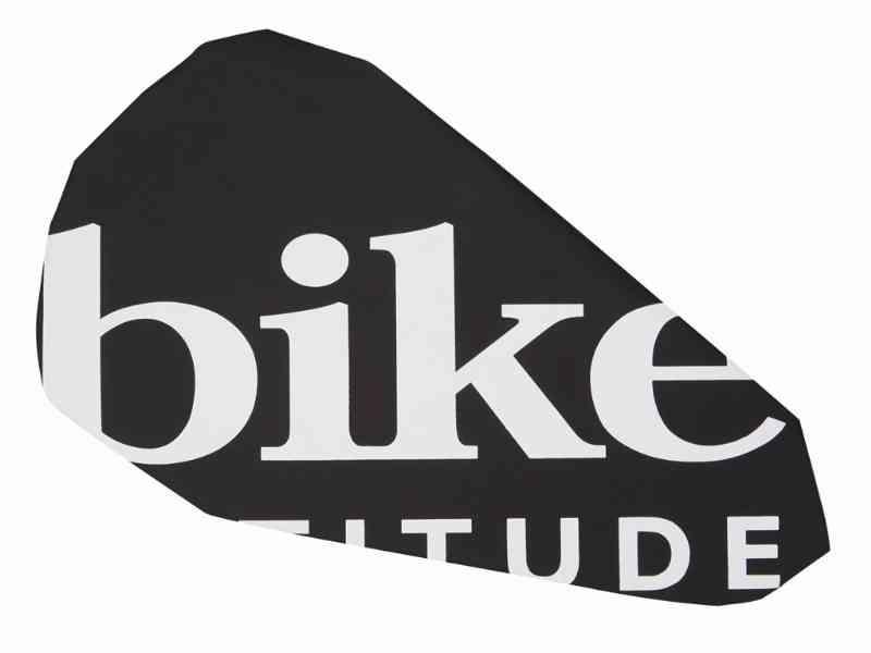 Cykelsadelovertræk Race - Vandtæt Sort/Hvid