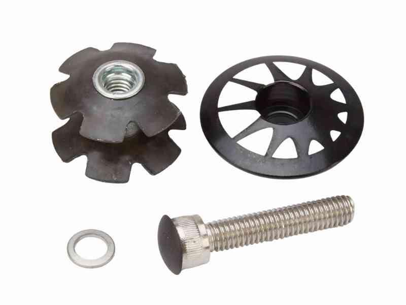 Stjerne med Topcap 1.1/8" - Cykeltilbehør