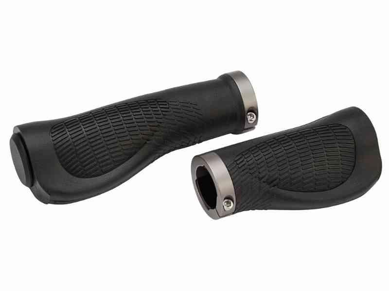 Cykelhåndtag - Ergonomisk - Sort - 90/125 mm med gel