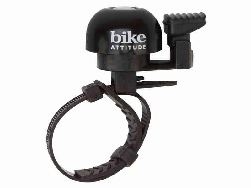 Cykelklokke i sort fra Bike Attitude