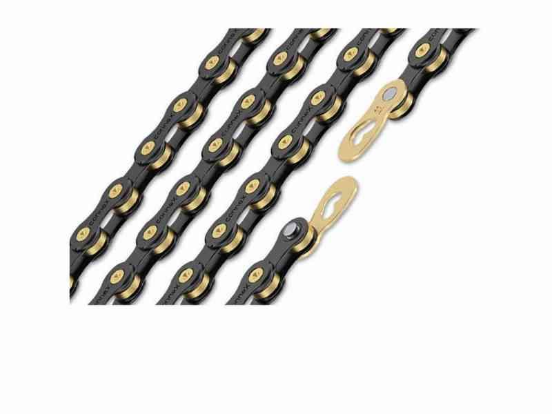 Connex 11 gear kæde - 118 led - Sort