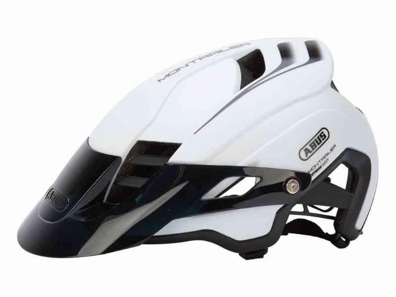 Abus Montrailer Cykelhjelm - Hvid - Str. M