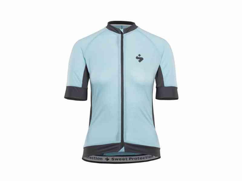 Sød Beskyttelse Crossfire Merino Cykeltrøje - Dame - Isblå - Str. M