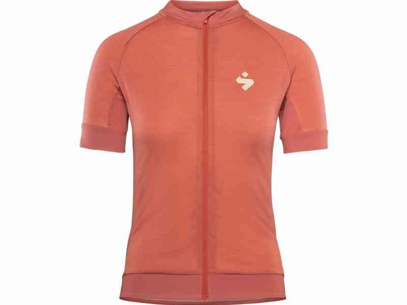 Sweet Protection Crossfire Merino T-shirt til kvinder - Koral - Str. S