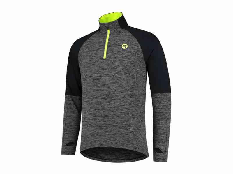 Rogelli Enjoy – Sports T-shirt med lange ærmer – Sort XL