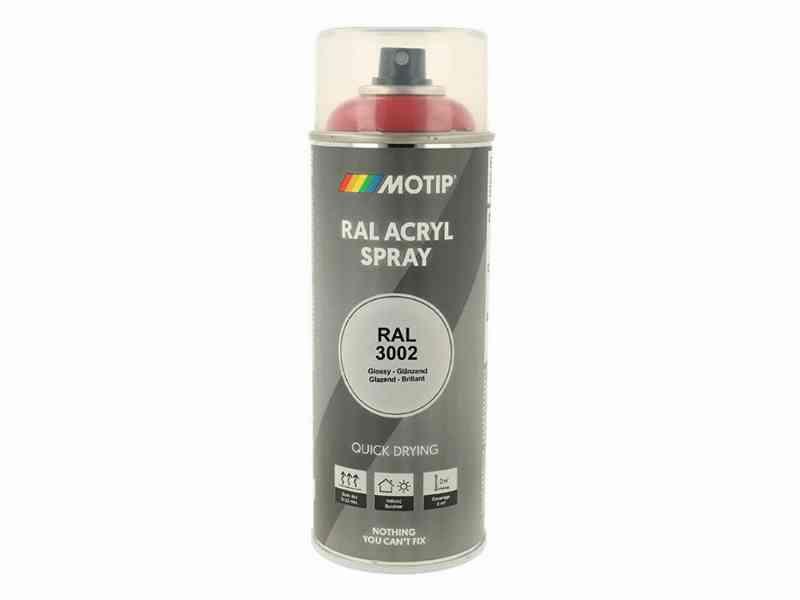 Motip - Ral 3002 - Lak - High gloss carmine red
