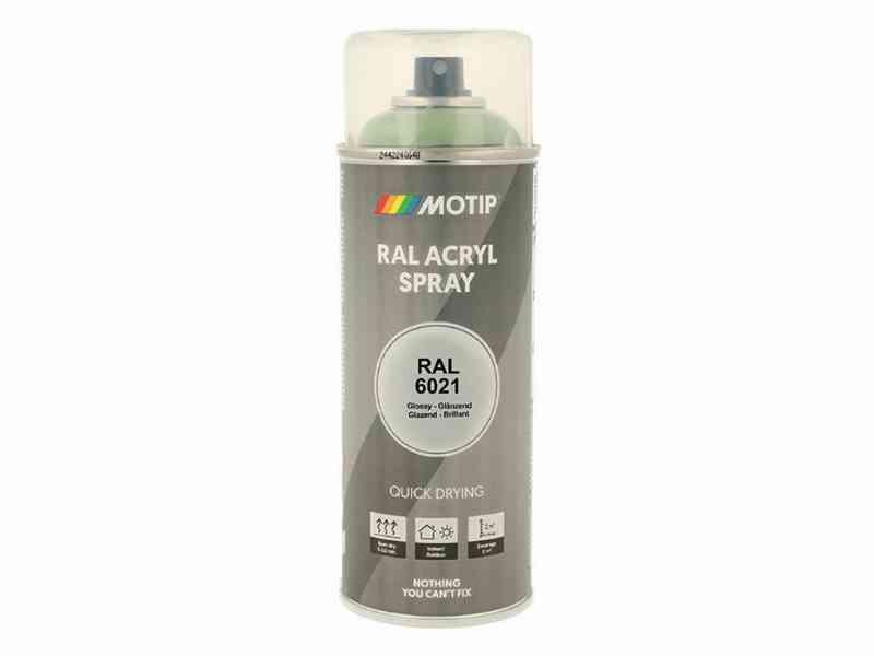Motip - Ral 6021 - Højglans lak - Faded grøn