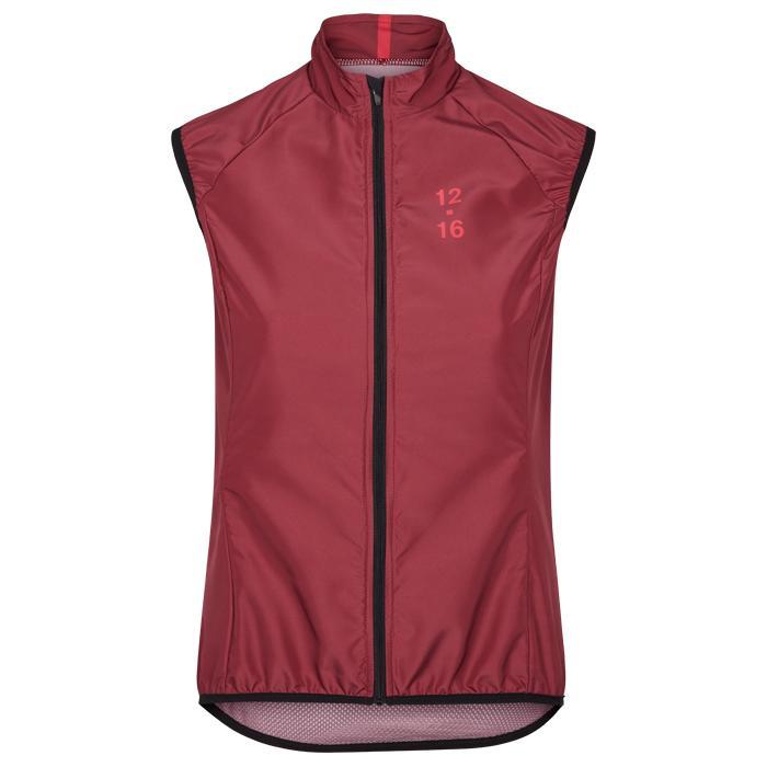 Twelve Sixteen Rød Cykelvest til Kvinder - XS