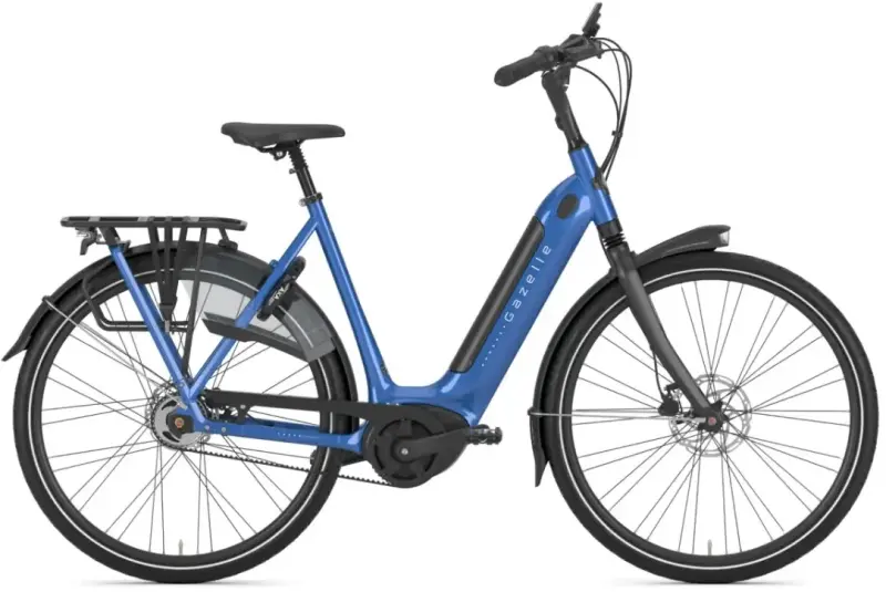 Gazelle GRENOBLE C5 HMB Damecykel 2024 - Tropisk Blå