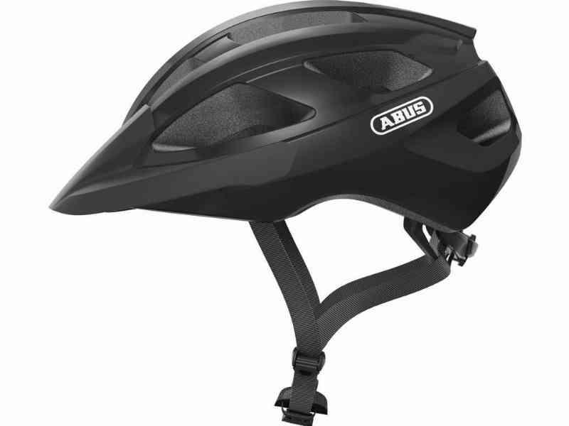 Abus Macator - Cykelhjelm - Fløjls sort - Str. S