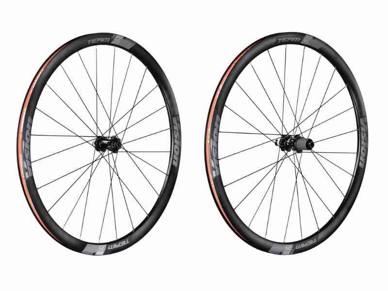 Vision Team 35 Disc Center Lock - 700c Hjulsæt - Sort