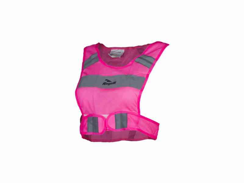 Rogelli Manhattan - Sport refleksvest - Pink - Str. L