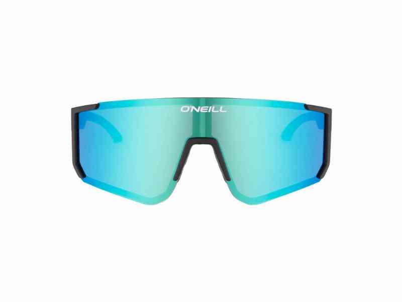 O'NEILL 9038 Cykelbrille - Blå Spejl Linse, Mat Sort