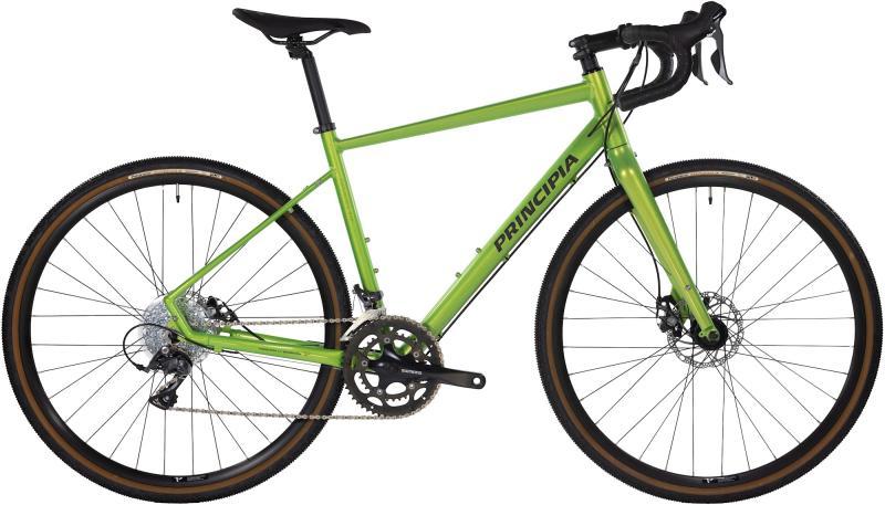 Gravel 10 Alu 2023 - Grøn cykel fra Principia