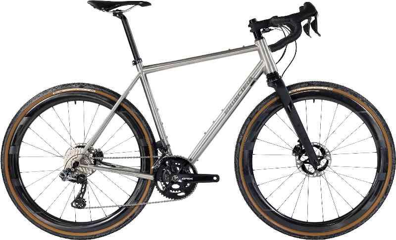 Principia Gravel TiTAN SRAM Rival – Rå Titancykel