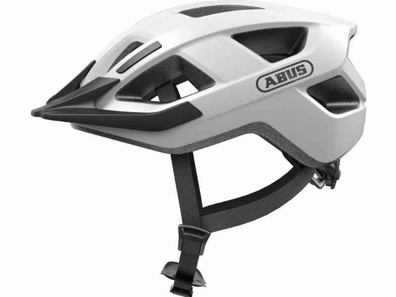 Abus Aduro 3.0 - Cykelhjelm - 51-55 cm - Hvid