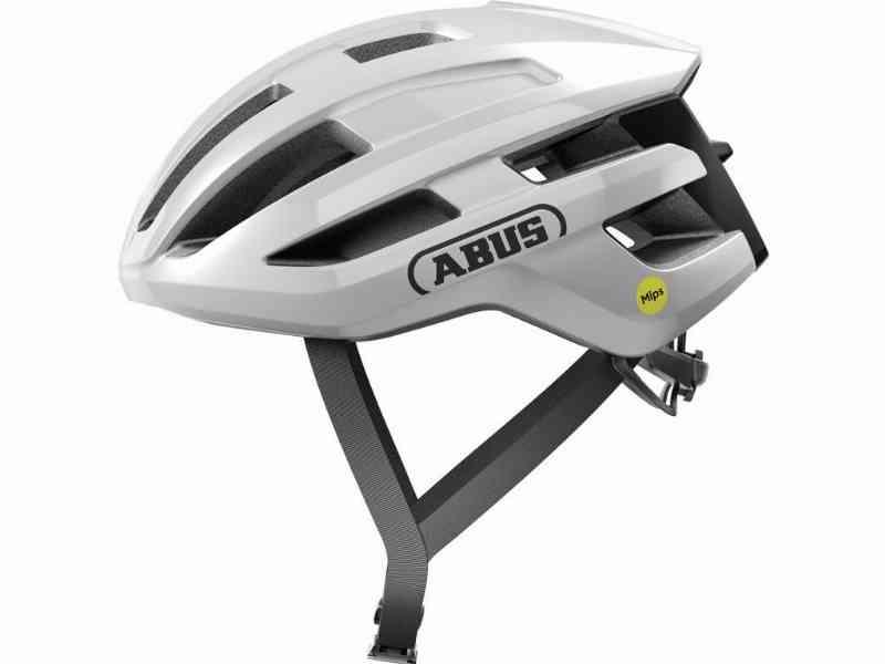 Abus PowerDome MIPS Cykelhjelm - Glanshvid - Str. M