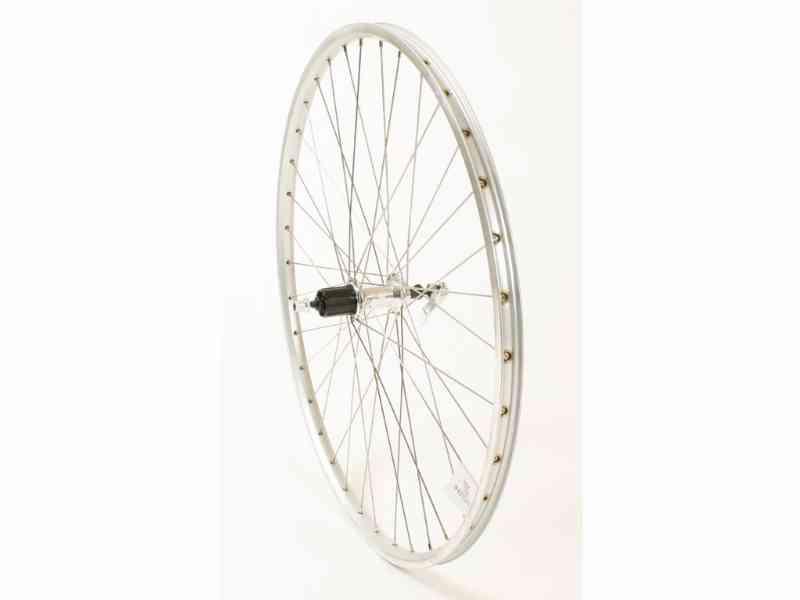 Connect citybike baghjul - 700c - 8/10 gear - Sølv