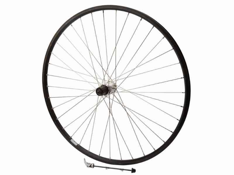 Baghjul til cykel 700c city ZAC2000 sort