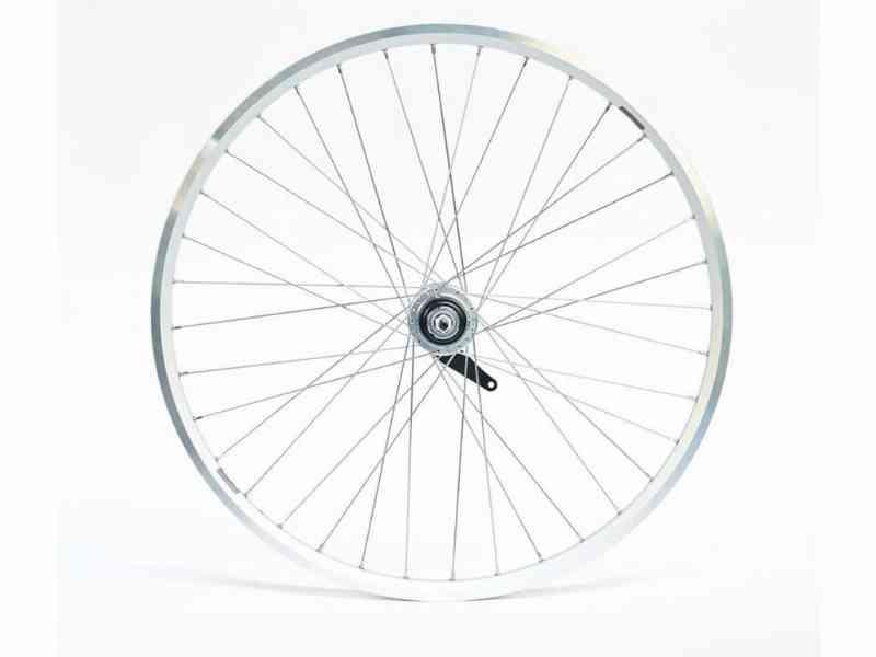 Connect Citybike Baghjul 700C - 1 Gear - Fodbremse - Sølv