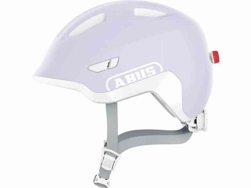 Abus Smiley 3.0 LED - Børnecykelhjelm - Pure lavendel M