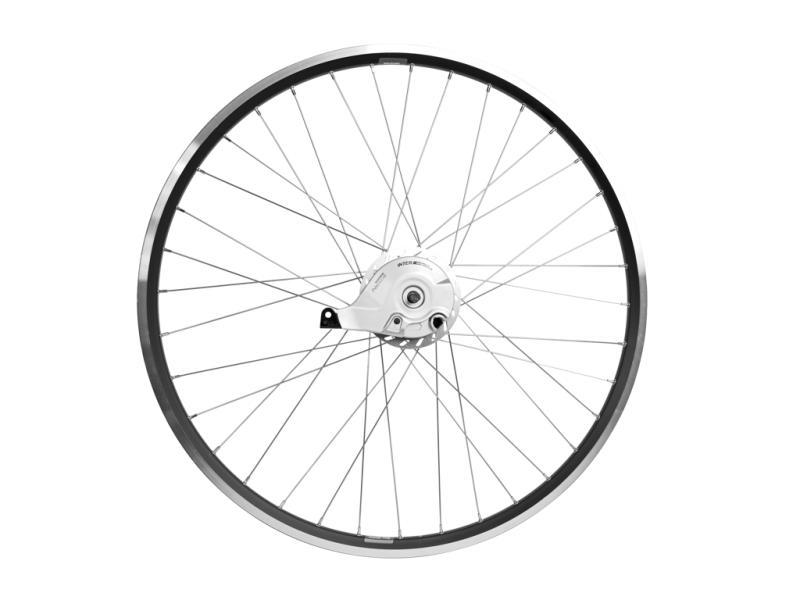 Baghjul med Shimano Nexus 7 gear, sort Ryde Zac19