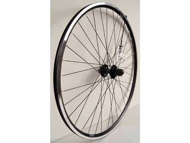 Connect City/MTB Baghjul 700C - QR - Disc - Sort