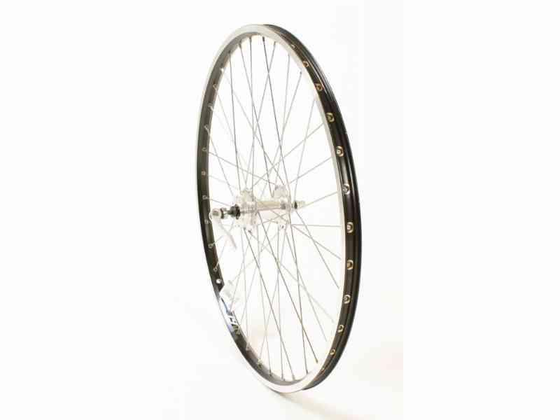 Connect MTB Forhjul - 26 x 1,75 - Disk 6 Bolt - Sort/Sølv