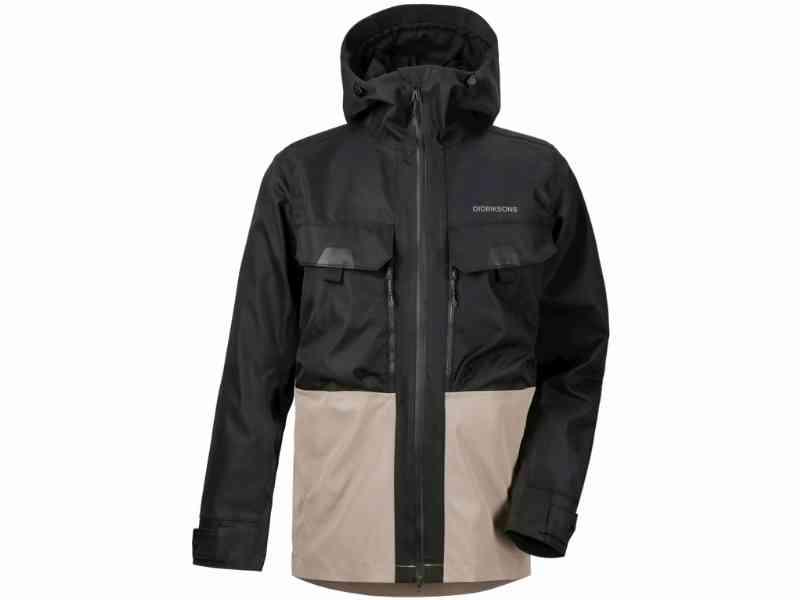 Didriksons Stig Herrejakke - Sort/Beige - XXL