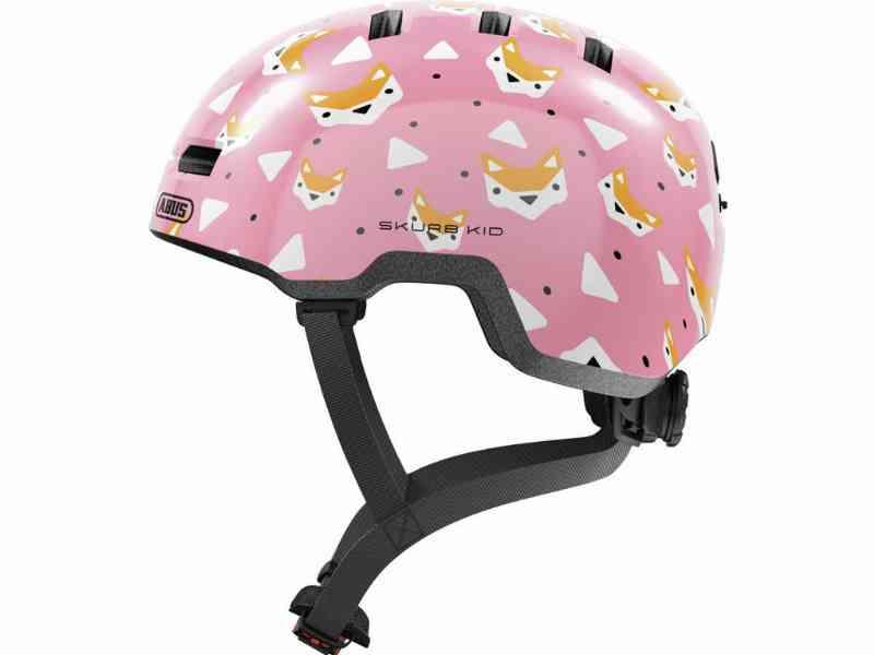 Abus Skurb Kid - Børnecykelhjelm - Str. 50-55 cm - Rosa ræve