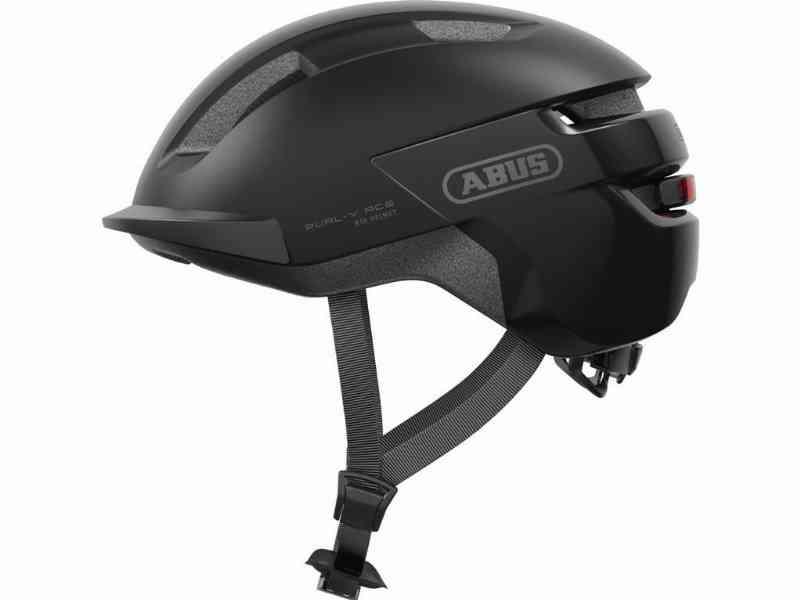 Abus Purl-Y ACE Cykelhjelm - Mat Sort til Dame og Herre