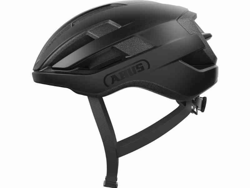 Abus WingBack - Cykelhjelm - Mat sort, 54-58 cm