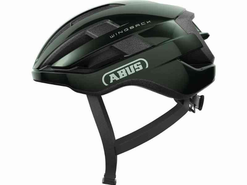 Abus WingBack - Cykelhjelm - Str. 51-55 cm - Mosgrøn