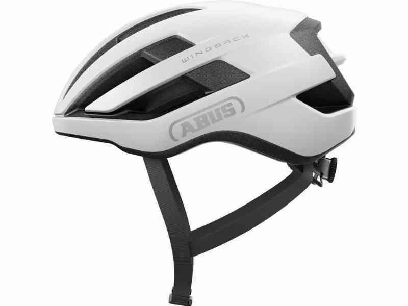 Abus WingBack - Cykelhjelm - Str. 54-58 cm - Hvid