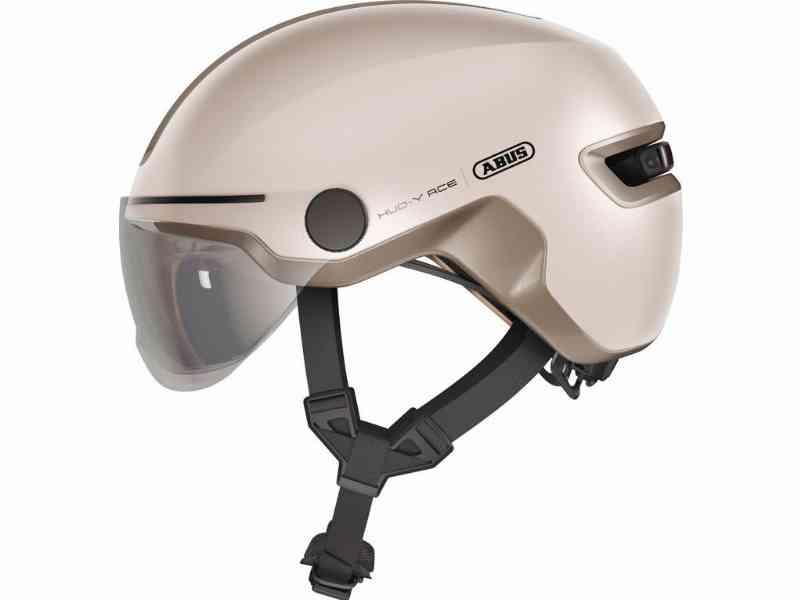 Abus Hud-Y ACE Cykelhjelm - Str. 57-61 cm - Champagne