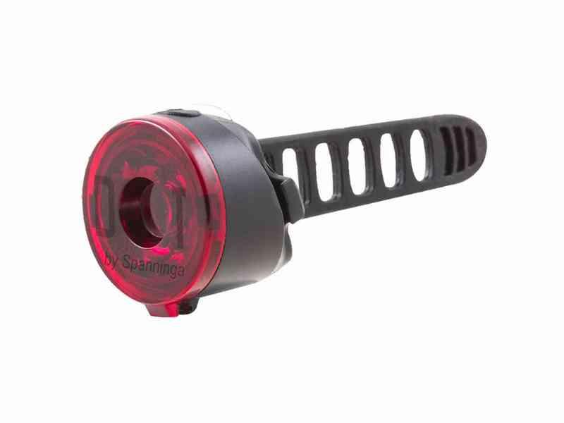Spanninga Dot - Rød LED Baglygte - 10 Lumen