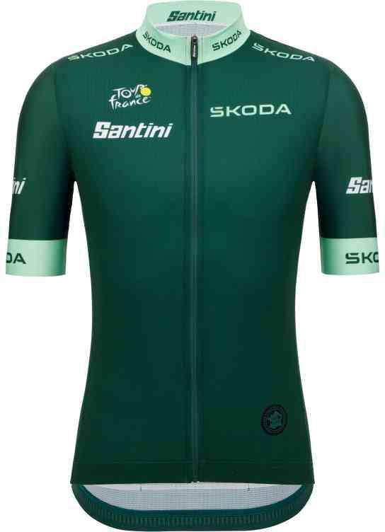Santini Tour de France Sprintertrøje - Grøn Punkttrøje