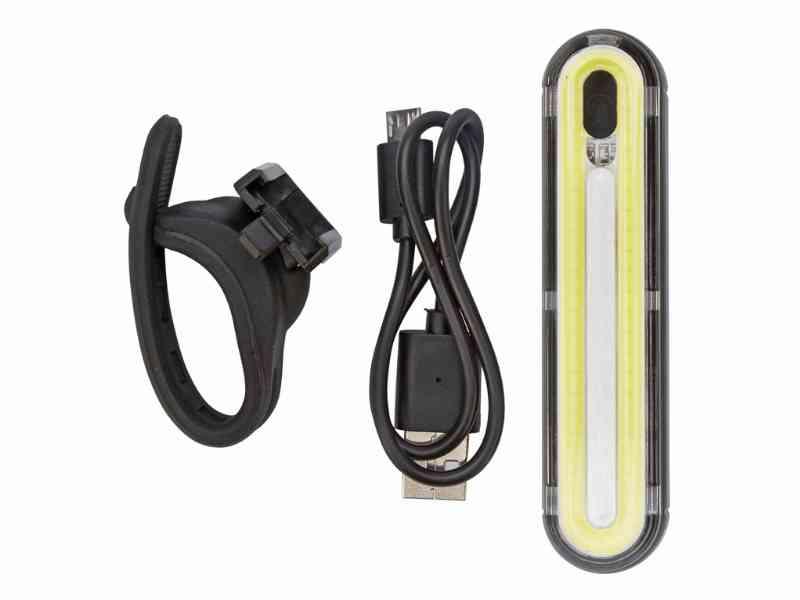 Abus Gemini cykelforlygte - 240 Lumen - Genopladelig