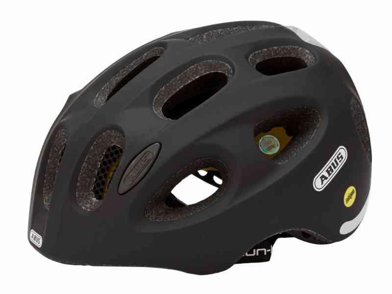 Abus Youn-I MIPS Cykelhjelm - Sort - Str. S