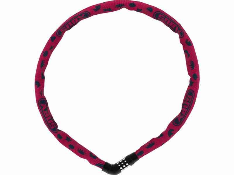 Abus 4804C Kædelås - Stål, 75 cm - Pink