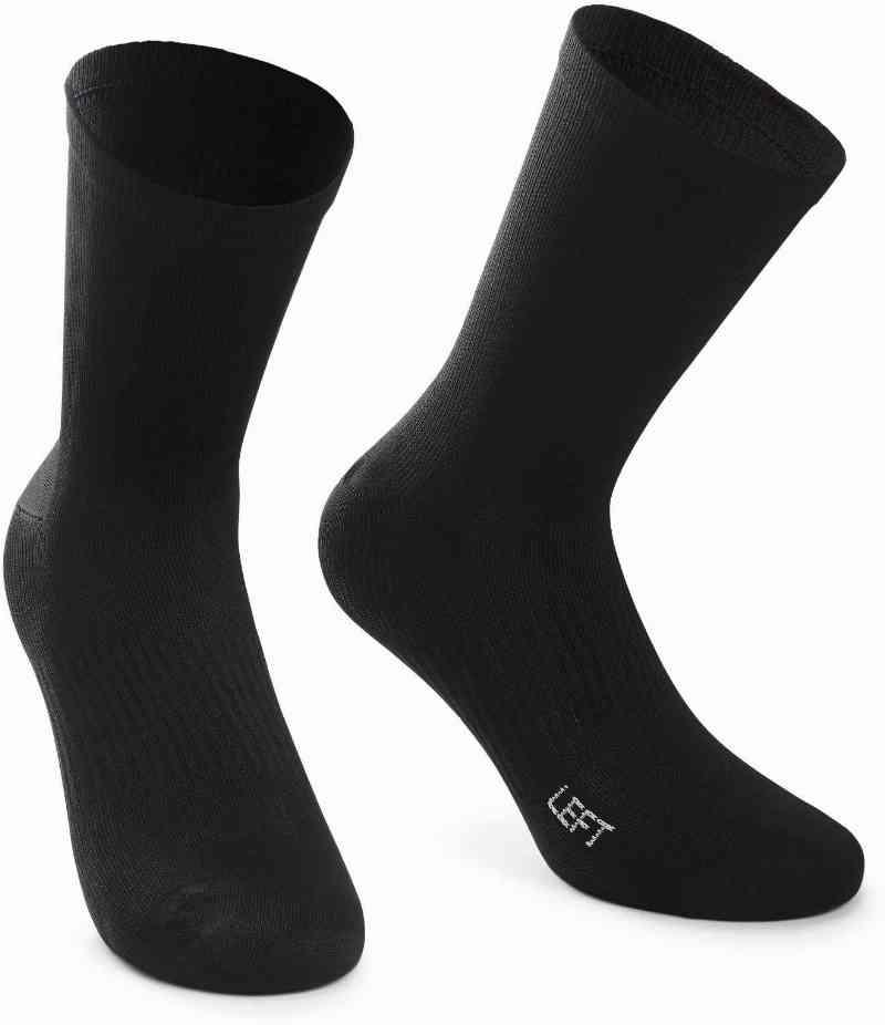 Assos Essence Sokker - Twin Pack - Sort