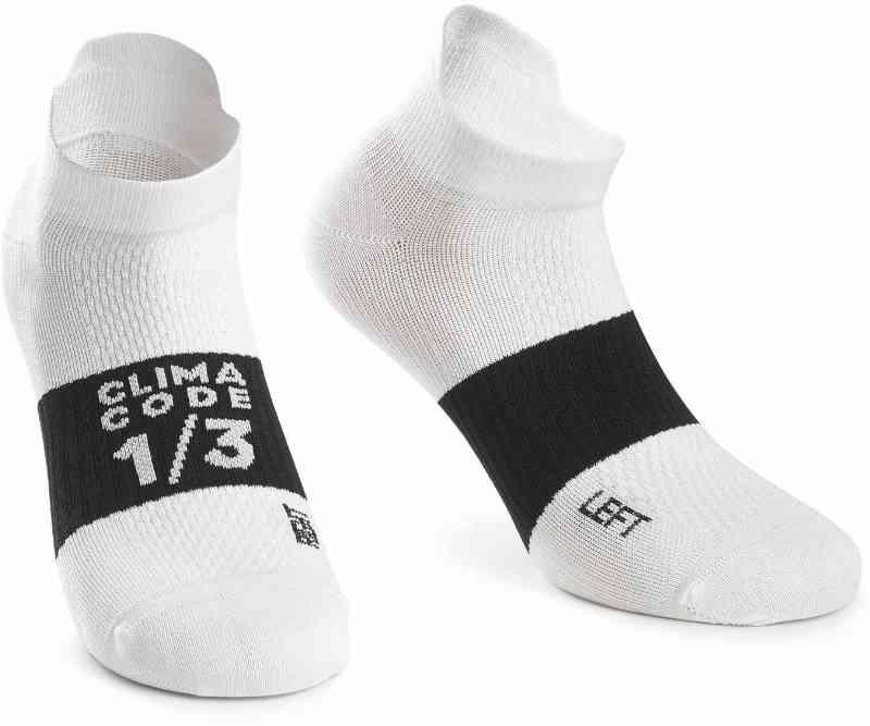 Assos Assosoires Hot Summer Sokker - Hvid Black Friday Tilbud