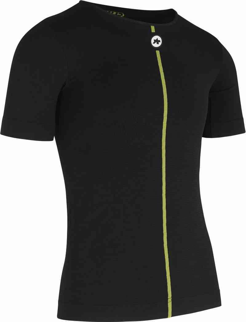 Assos Kortærmet Skin Layer - Sort til Forår/Efterår