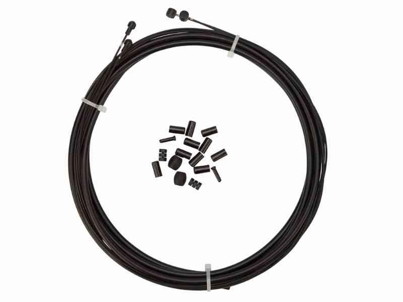 OnGear – Premium Kevlar/Teflon Bremsekabel – 5 mm – Sort
